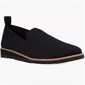Eileen Fisher Women's Novo Stretch Knit Loafers Black Slip-On Shoes 6.5